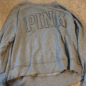 PINK Victoria's Secret Heather Gray Women's Sweater